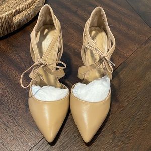 Antonio Melani Nude tie heel 9.5M